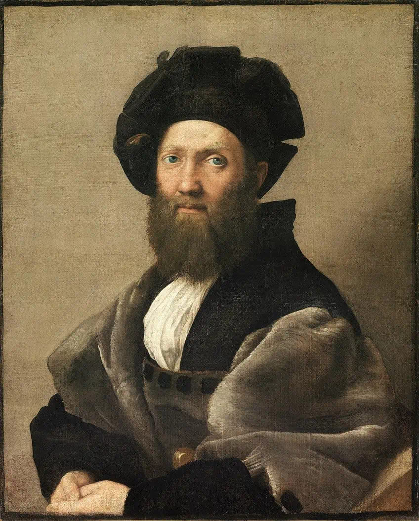Wohlbekanntes Raphael-Porträt