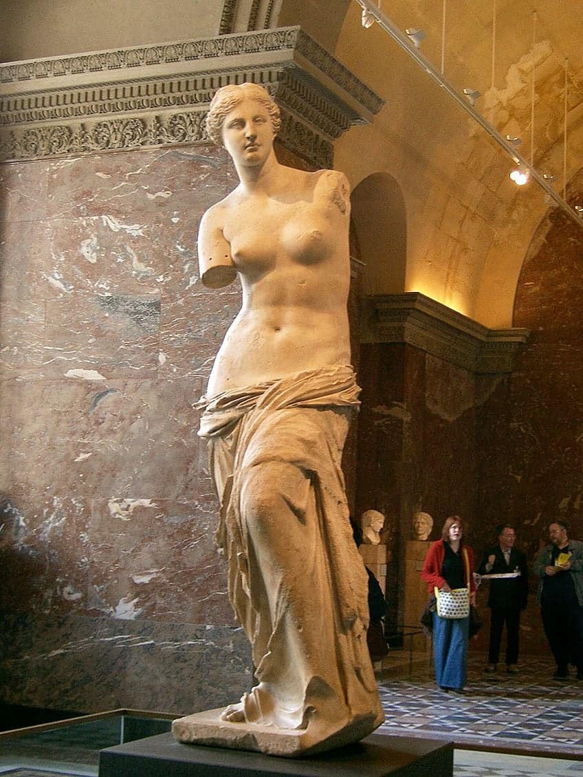 Berühmte griechische Kunststatue