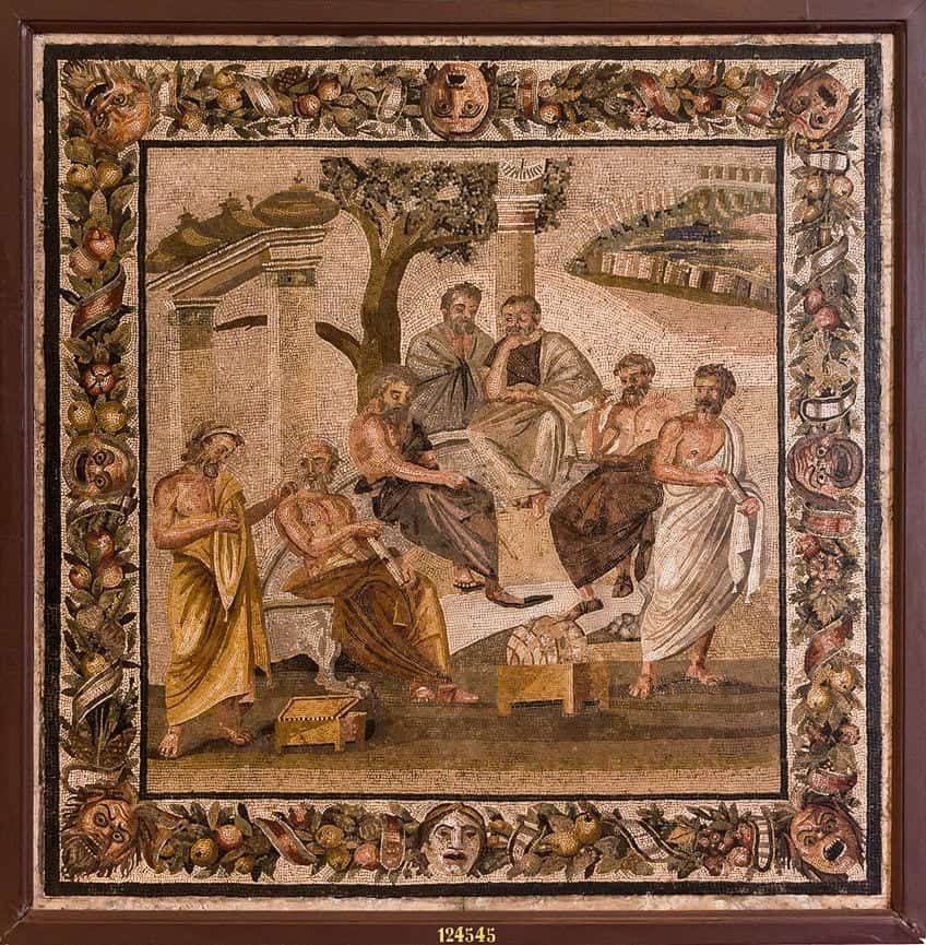 Griechische Kunst Mosaik