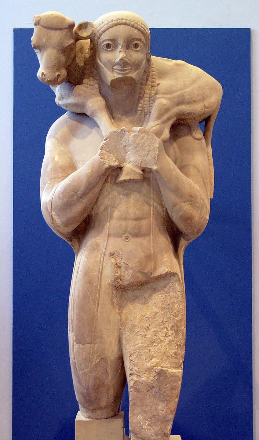 Bekannte antike griechische Skulptur
