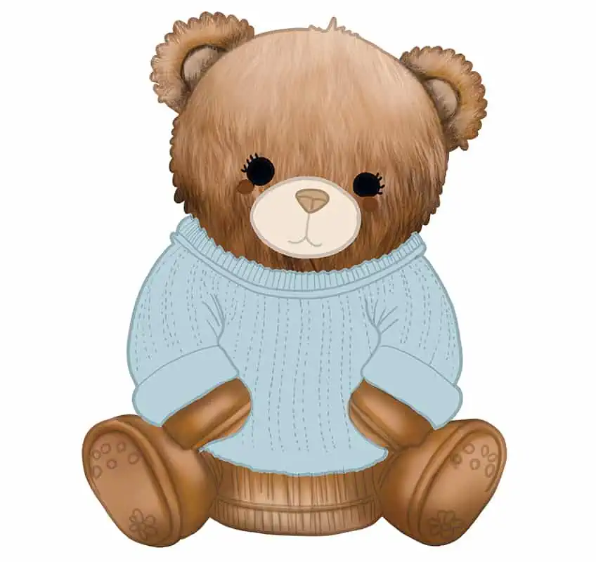 Teddybär Zeichnung 22