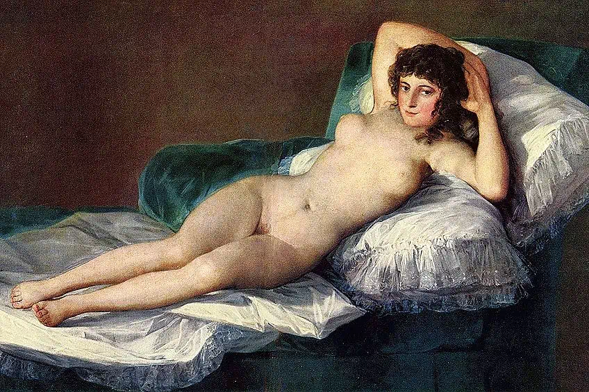 Die nackte Maja von Francisco Goya