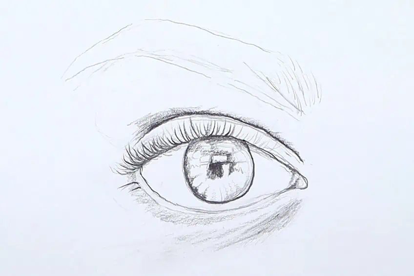 Augenbrauen zeichnen 06
