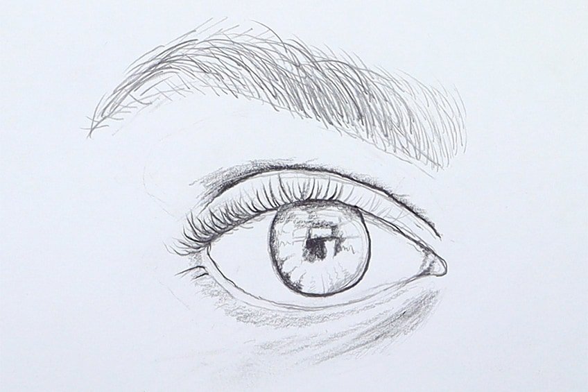 Augenbrauen zeichnen 08