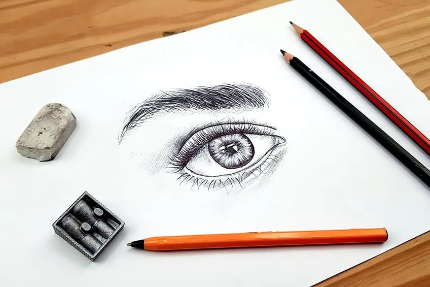 Augenbrauen zeichnen