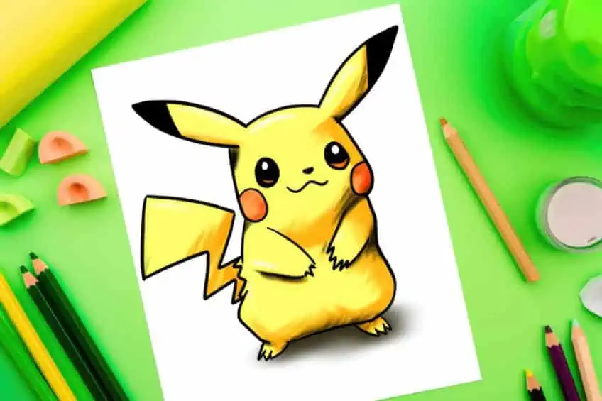 Pikachu zeichnen