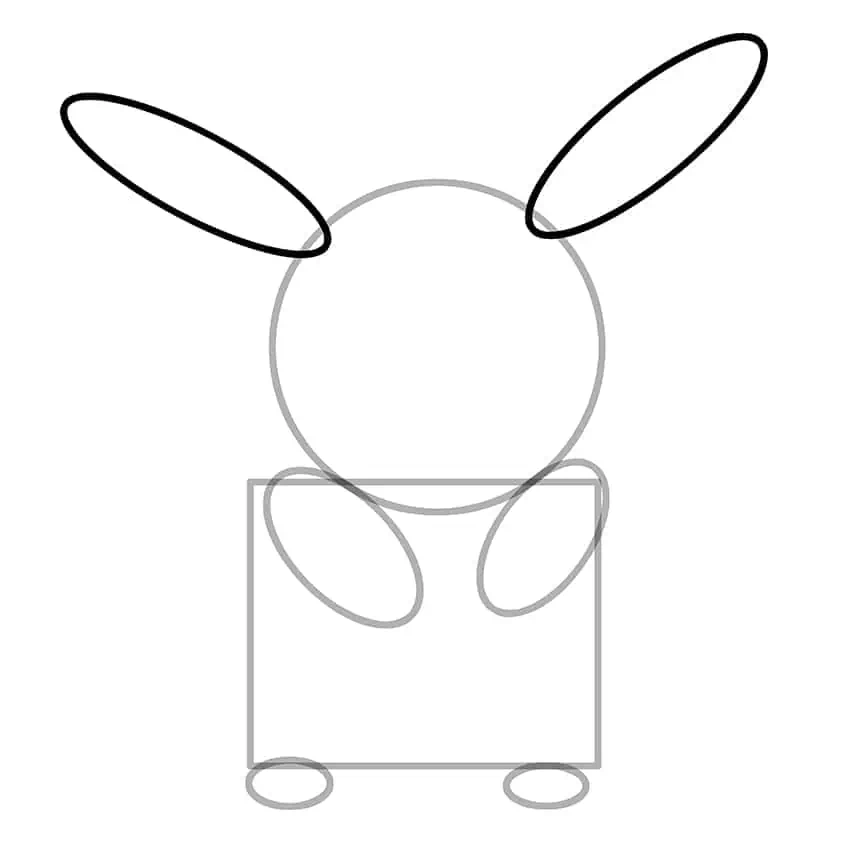 Pikachu Zeichnung 04