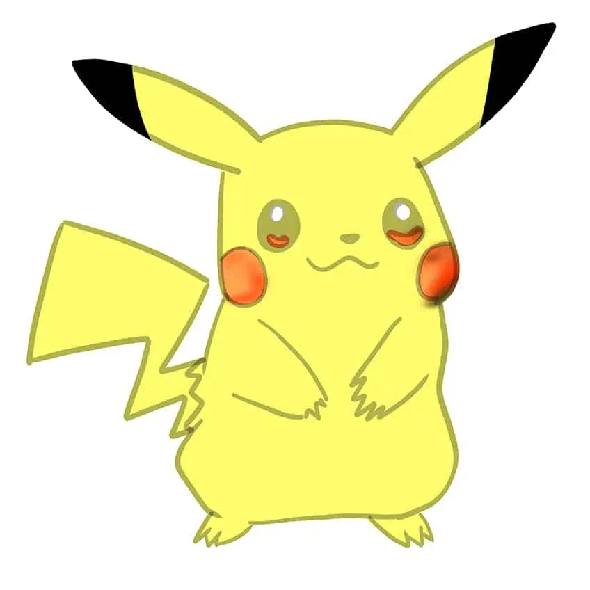 Pikachu Zeichnung 11