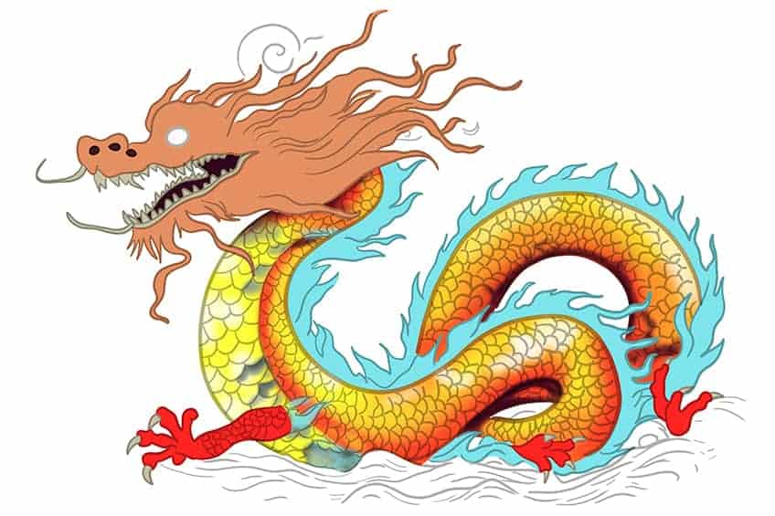 chinesischer drache zeichnung 14