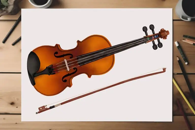 Geige zeichnen – Einfache Anleitung für Anfänger