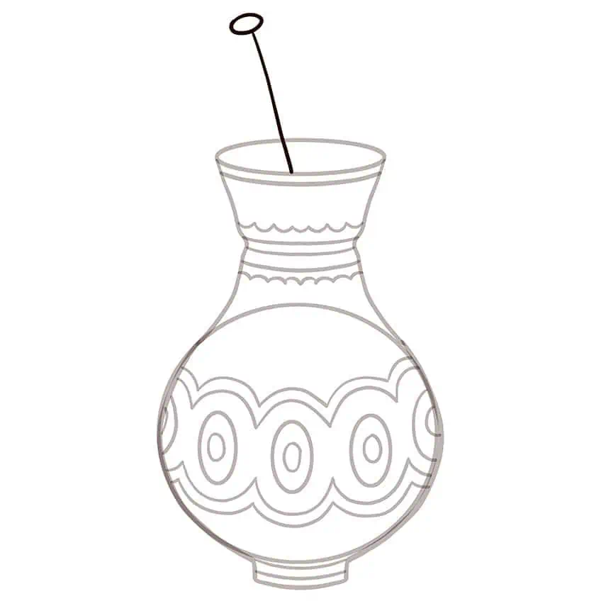 vase drawing 06