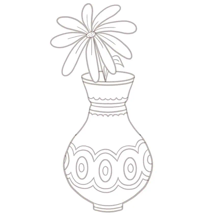 vase drawing 08