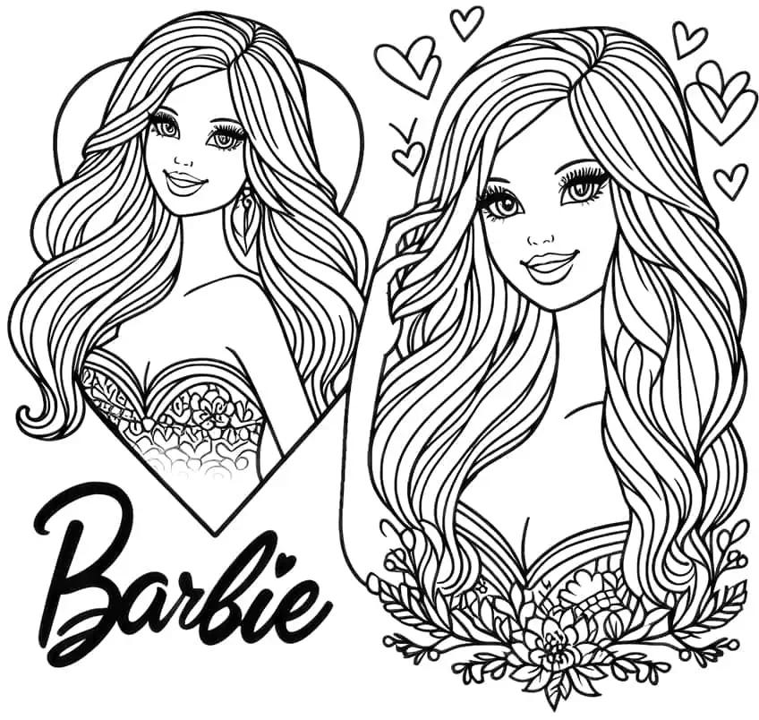 barbie ausmalbild 31