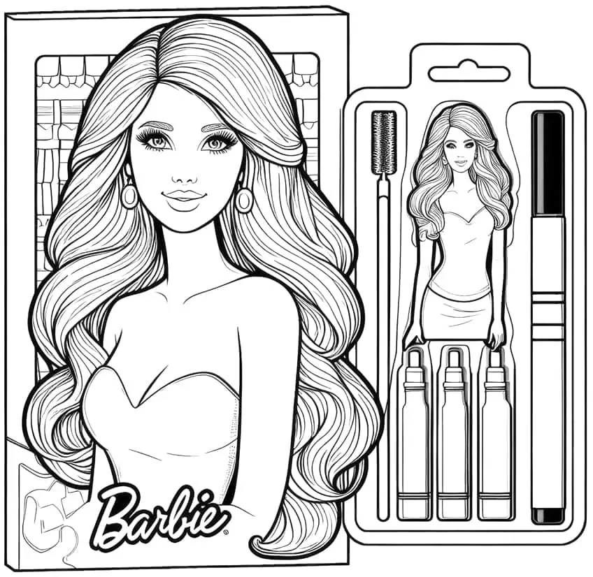 barbie ausmalbild 41