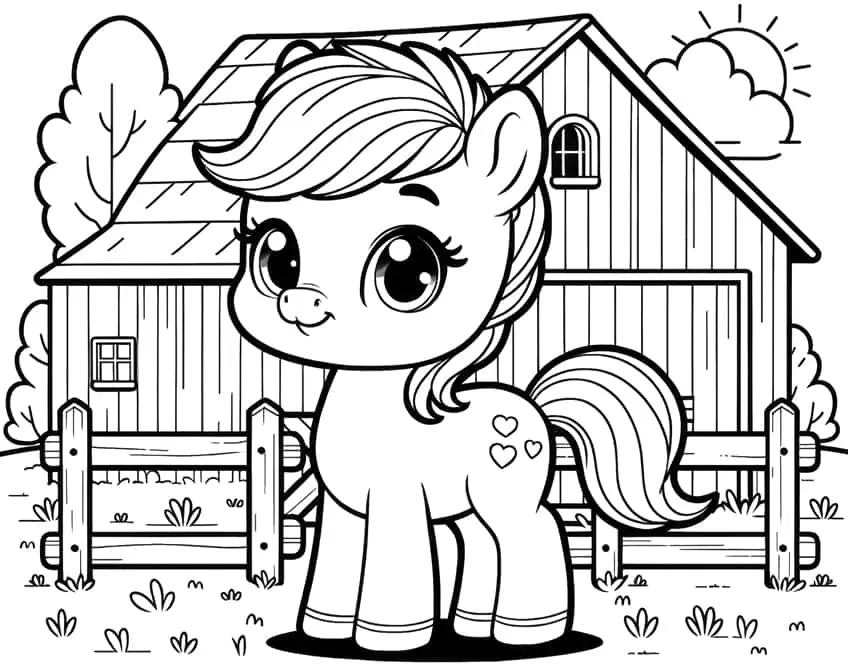 my little pony ausmalbild 31