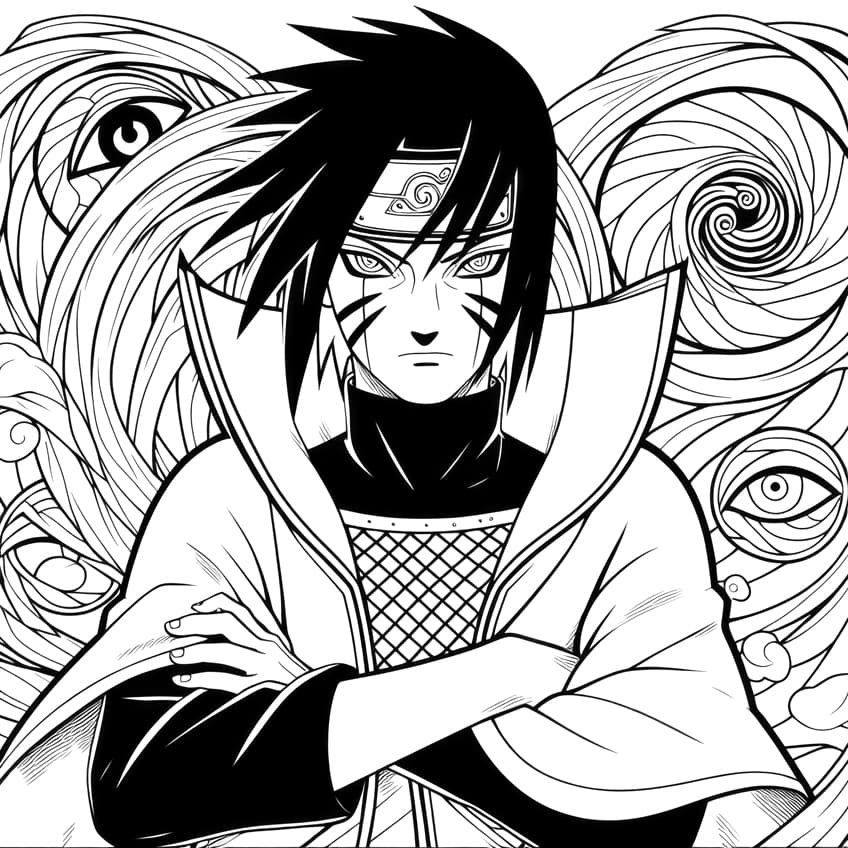 Naruto Ausmalbild Seite 26