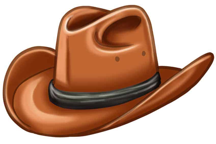 cowboy hat drawing 12