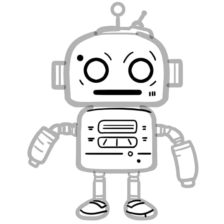 roboter zeichnen 10