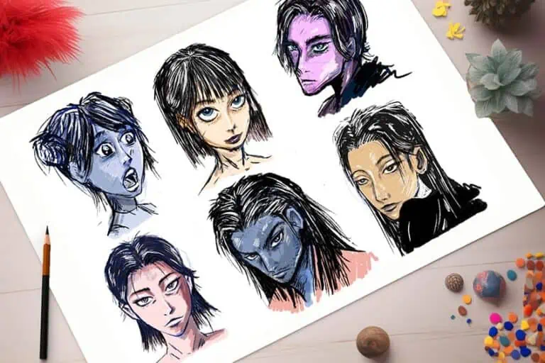 Anime Gesicht zeichnen – Einfache Anleitung
