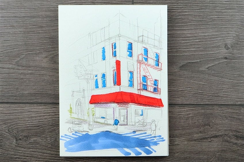 urban sketching 21