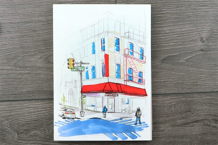 urban sketching 24