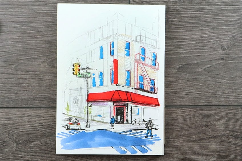 urban sketching 25