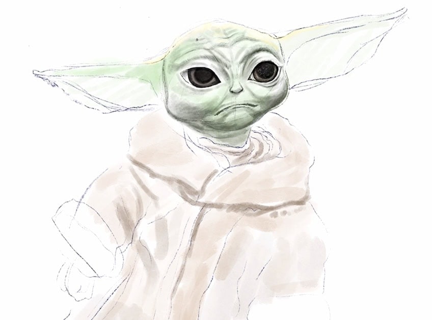 baby yoda zeichnen10