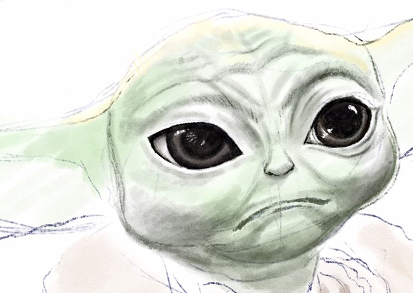 baby yoda zeichnen11