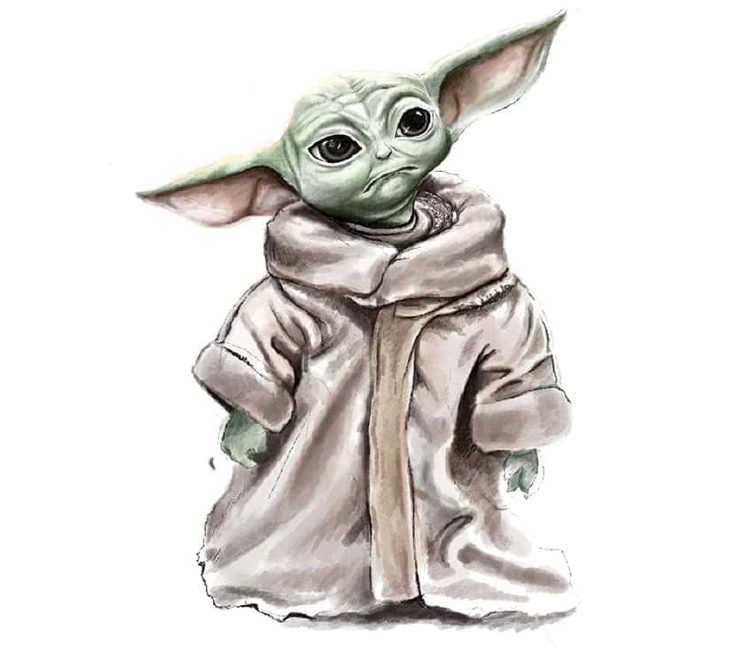 baby yoda zeichnen24