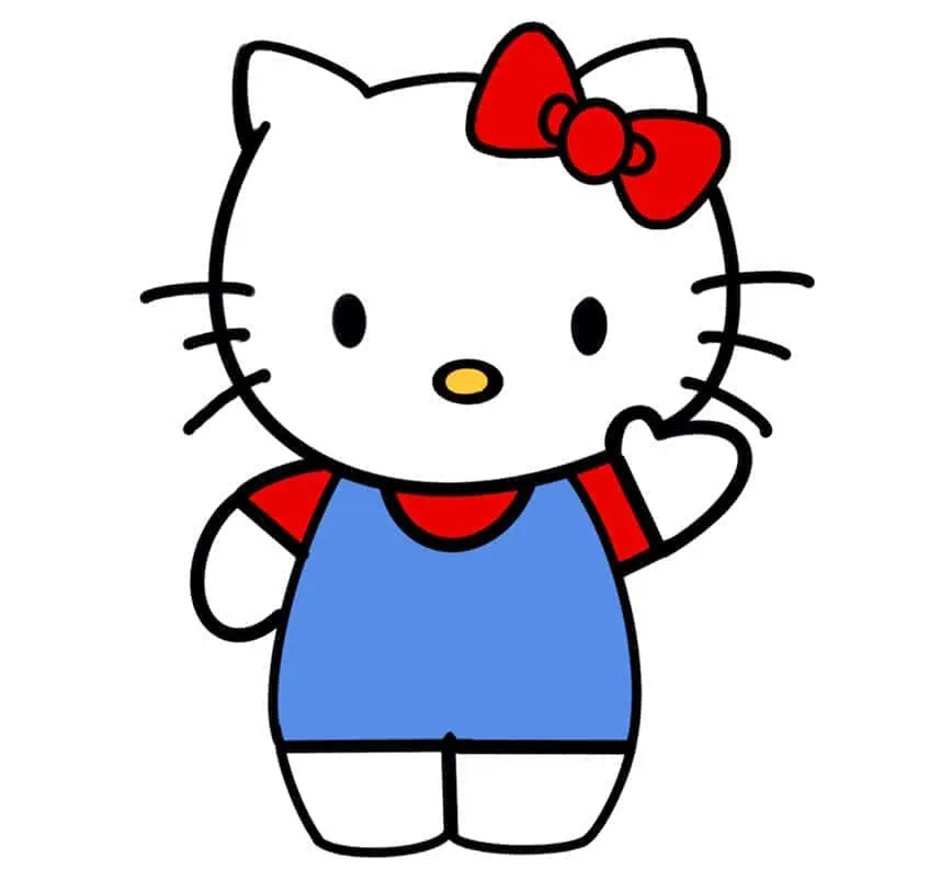 hello kitty drawing