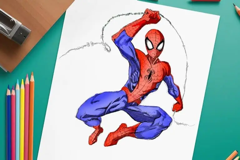 Spiderman zeichnen – Einfache Anleitung
