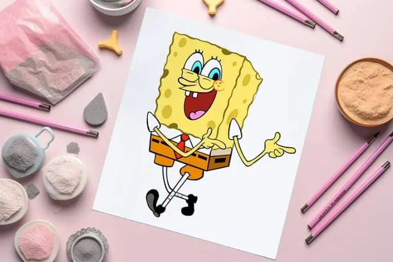 Spongebob zeichnen – Einfache Zeichenanleitung mit Bildern