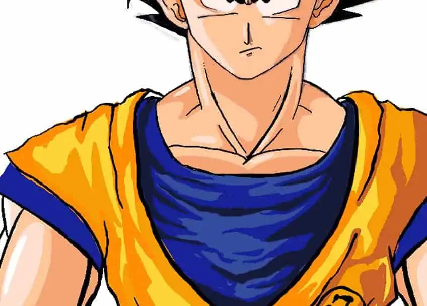 son goku drawing 42