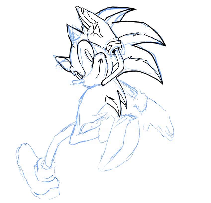 sonic drawing 08