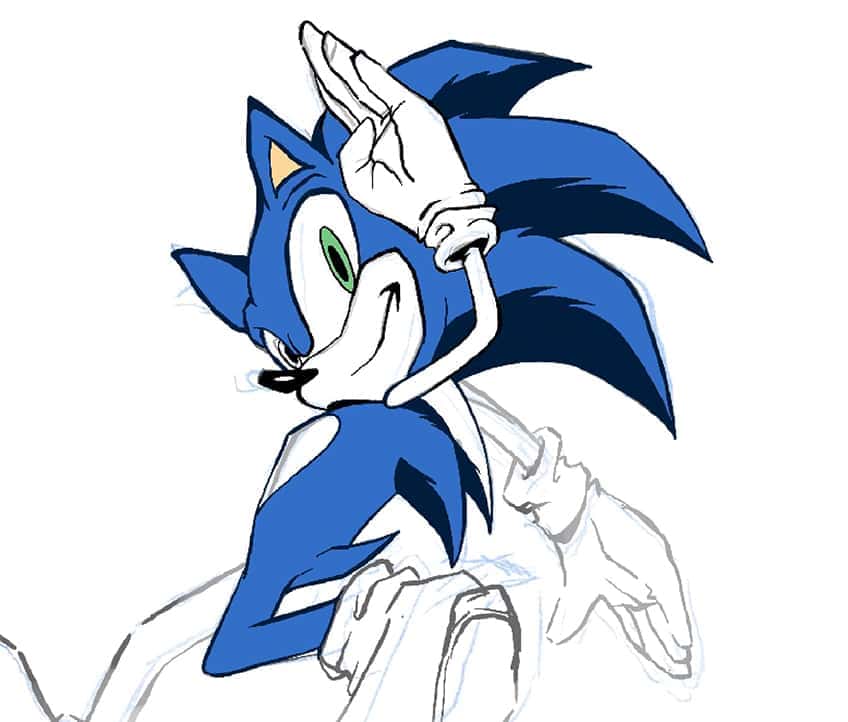 sonic drawing 20