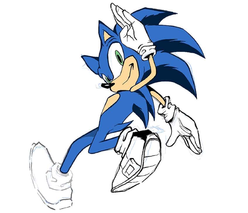 sonic drawing 23