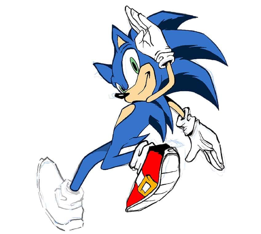 sonic drawing 24