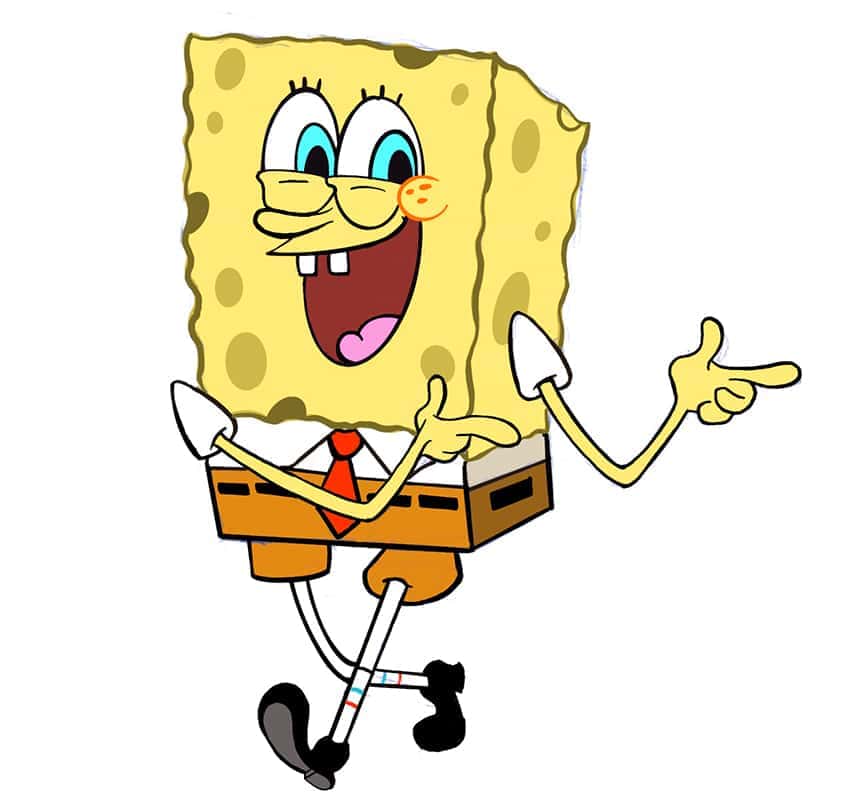 spongebob drawing