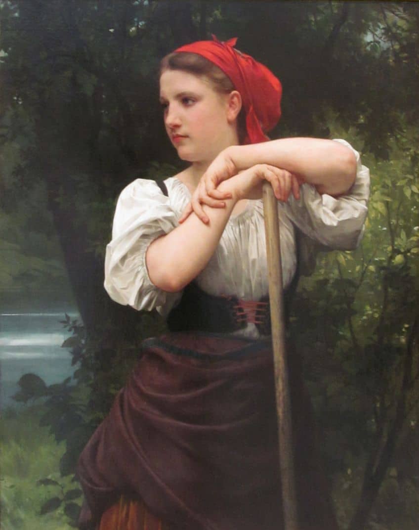 Klassische Bouguereau-Porträts