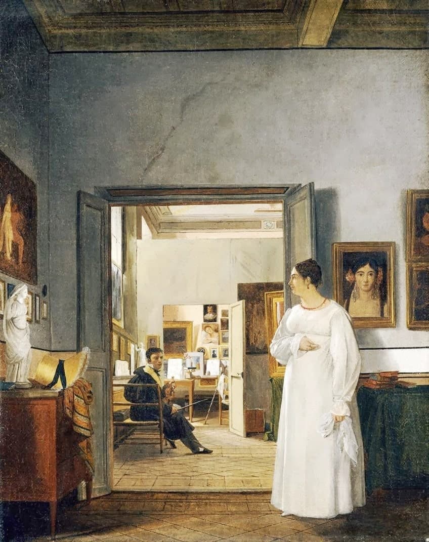 Jean-Auguste-Dominique Ingres Studio