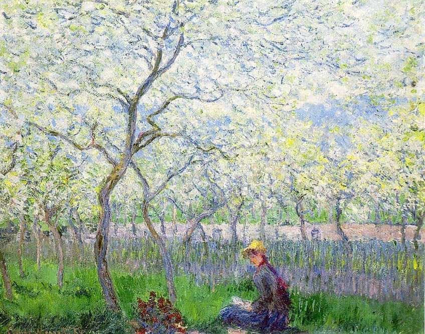 Gemälde Frühling in der Kunst