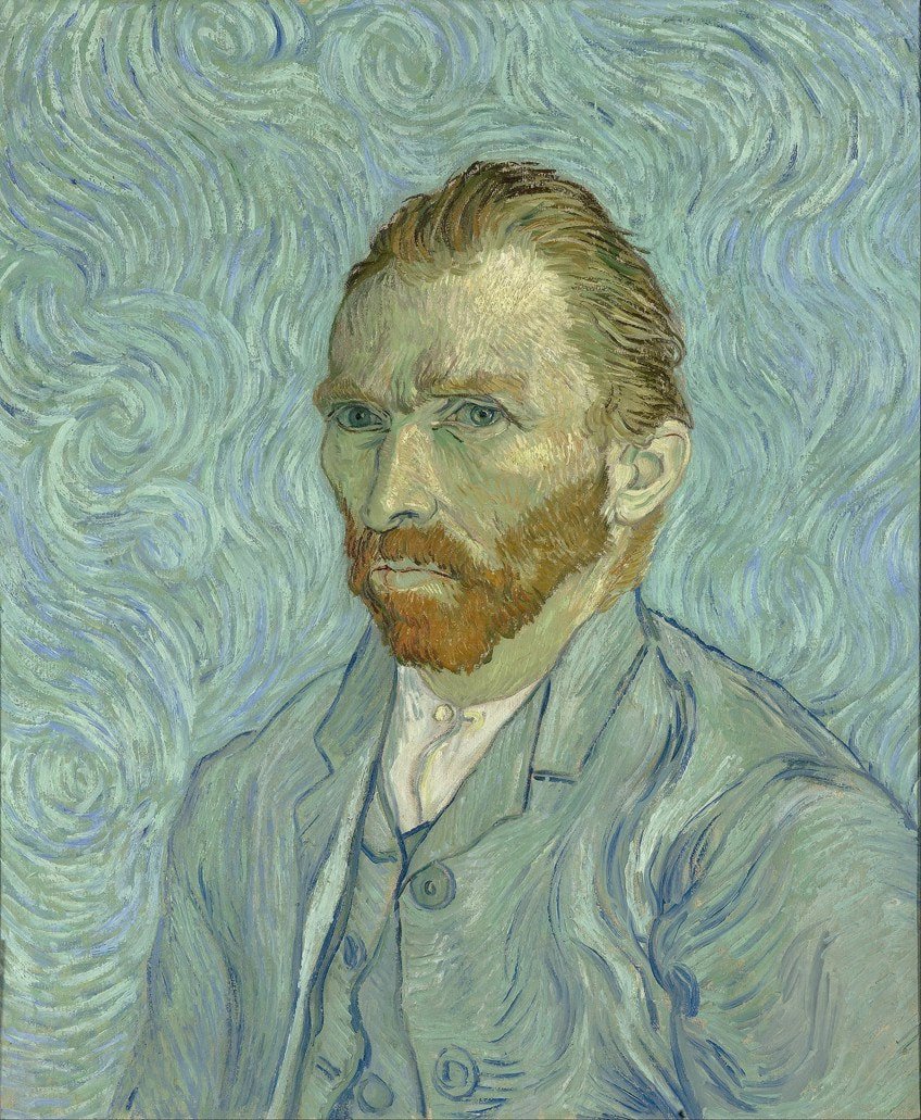 Porträt von Van Gogh Schädel