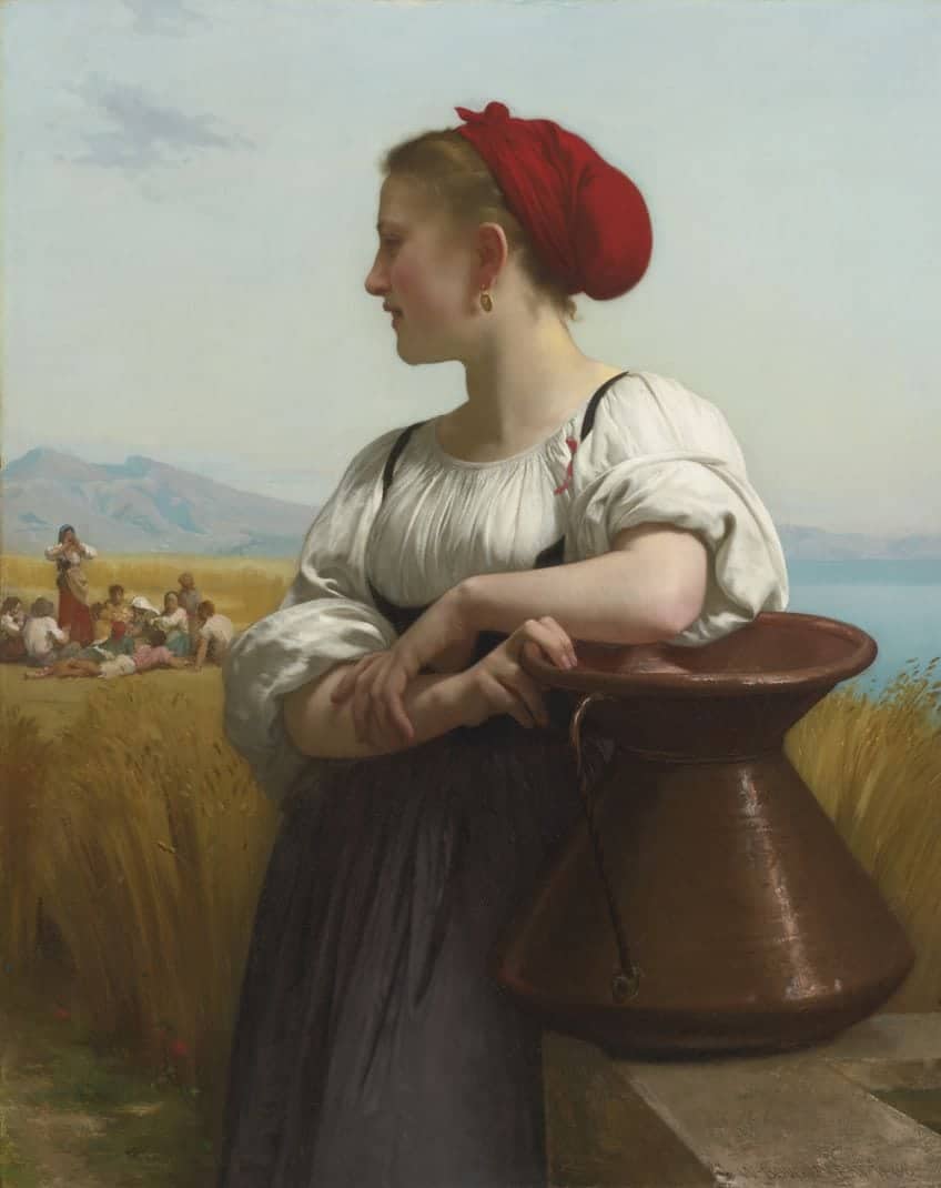 Romantische Bouguereau Portraits