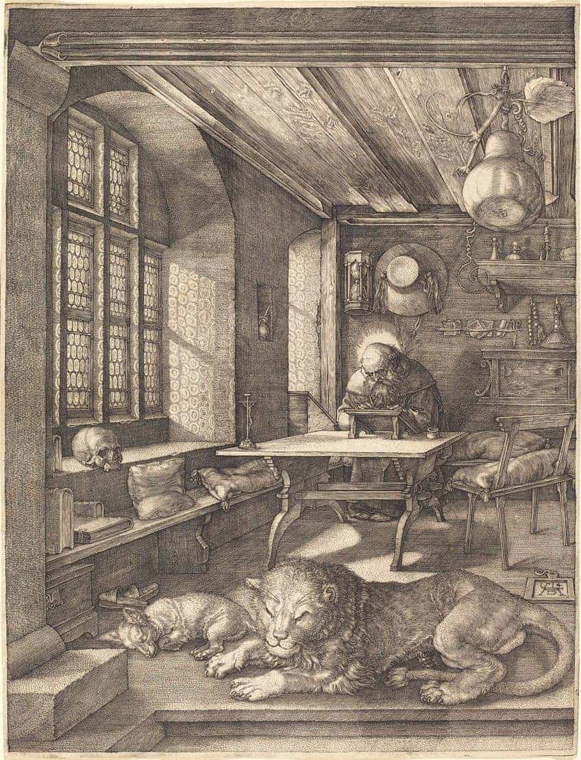 Studie der betenden Hände von Albrecht Dürer Stil