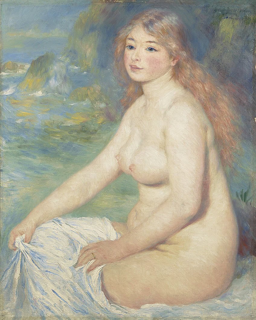 Kontext der Badenden von Pierre-Auguste Renoir