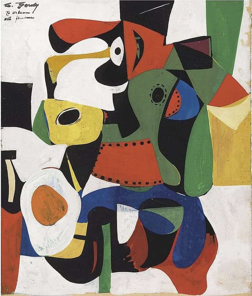 artistic view of arshile gorky