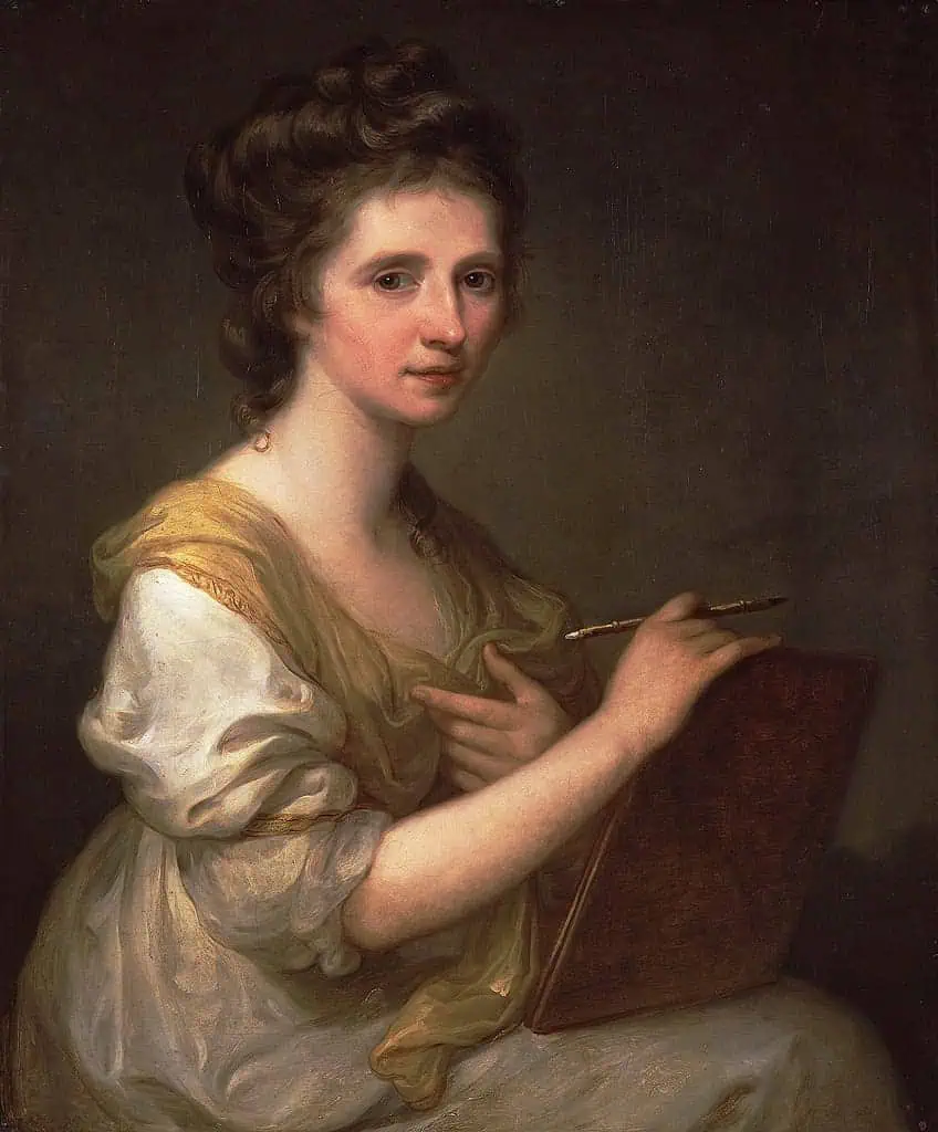 early life of angelica kauffman