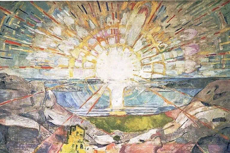 Die Sonne von Edvard Munch