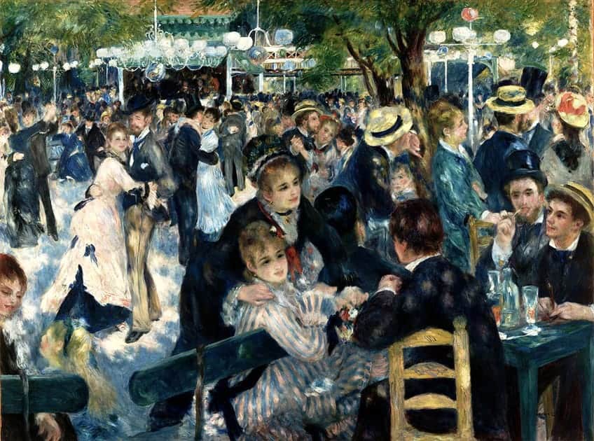 Berühmte Gemälde im Musée d'Orsay Renoir
