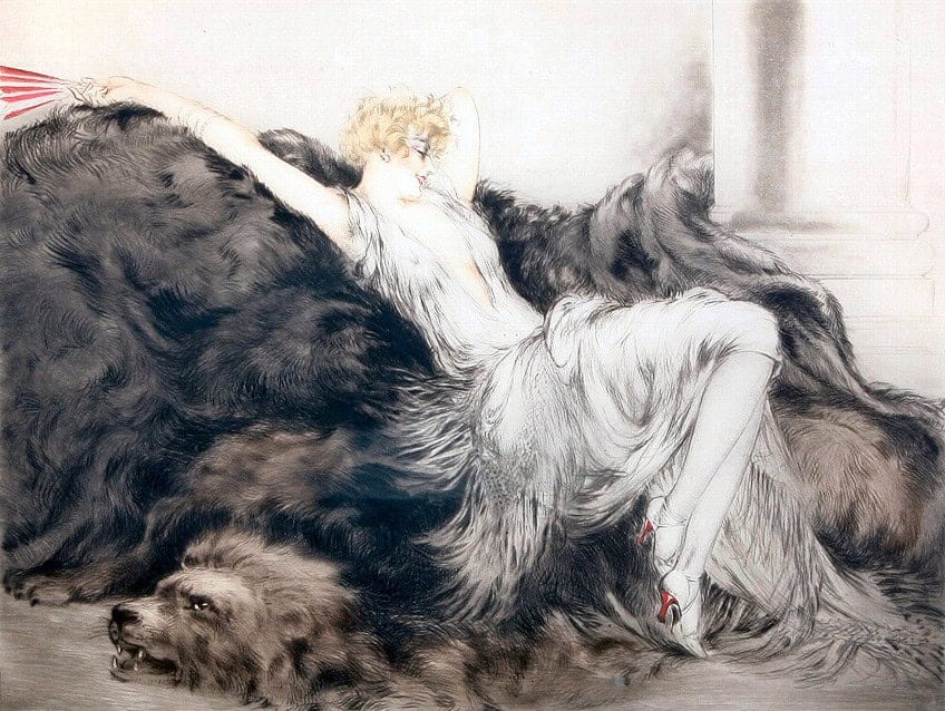 Louis Icart Art Style